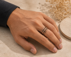 Bamboology Trends Adjustable Copper Magnetic Elite Ring for Men & Women | Pure Copper Ring with Magnets | Ayurvedic Wellness Ring