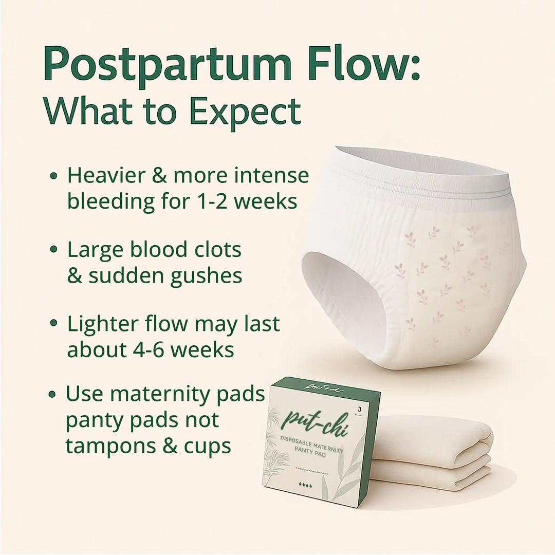 Disposable Maternity Panty Pad – XXL (Pack of 3) comfortably fits women wearing sizes XL–3XL.