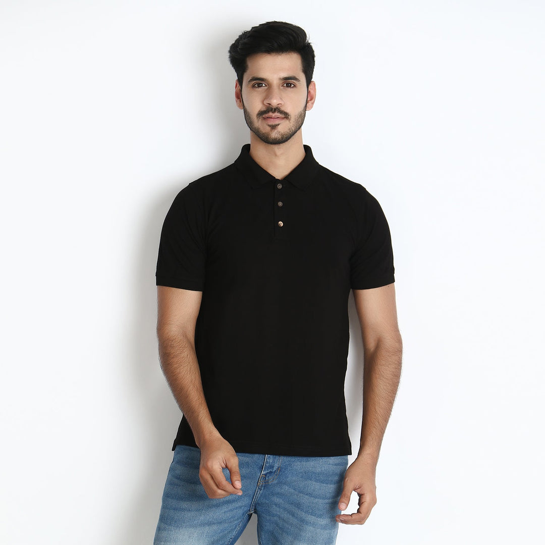 Nature Fab Men’s Organic Bamboo Polo Tshirt