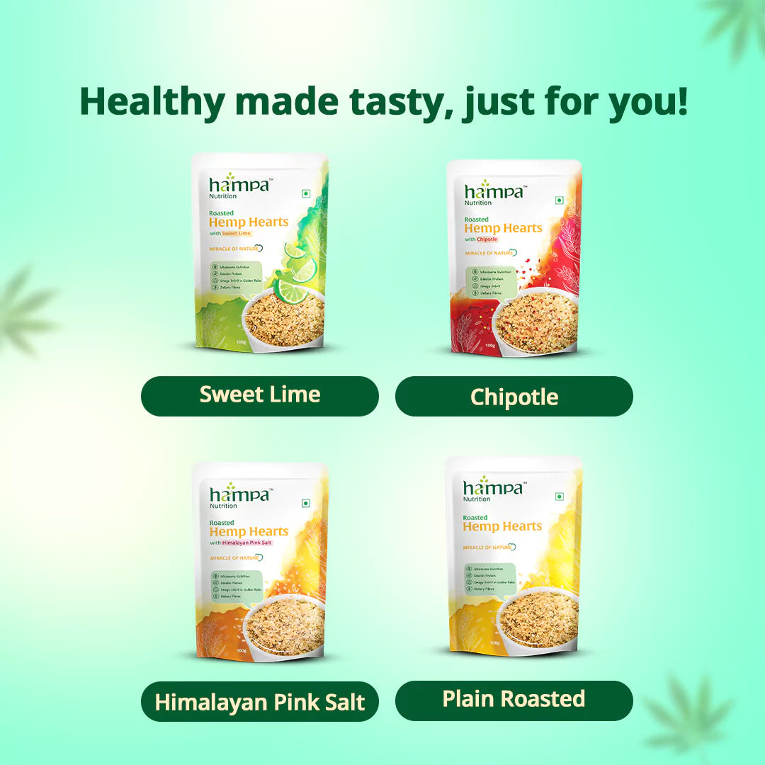 Roasted Hemp Hearts with Sweet Lime, 200g