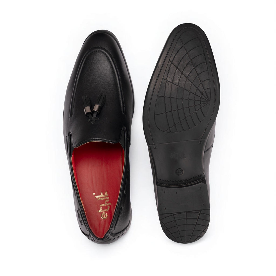 Tassel Tux Black Tassel Loafers