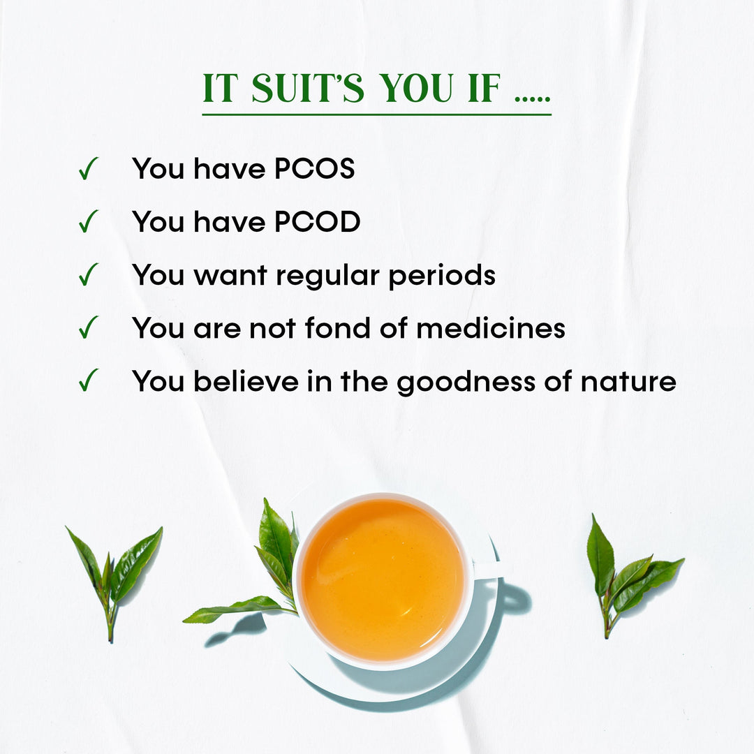 PCOS PCOD Basil with Black currant Tea - 100 Grams