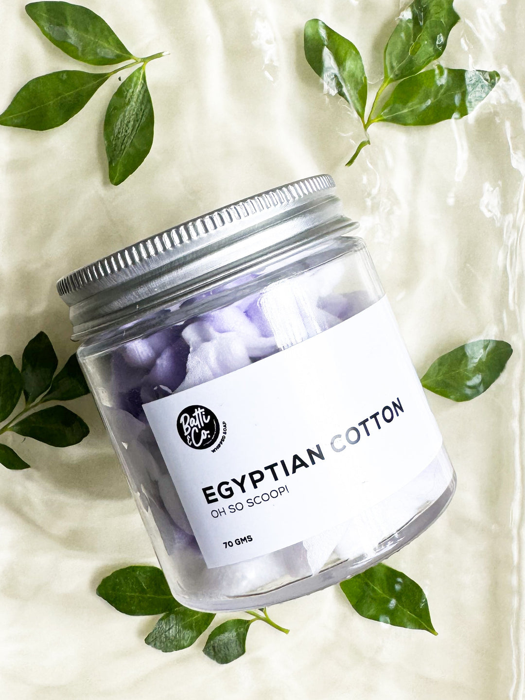 Batti & Co. Egyptian Cotton Whipped Soap 70g