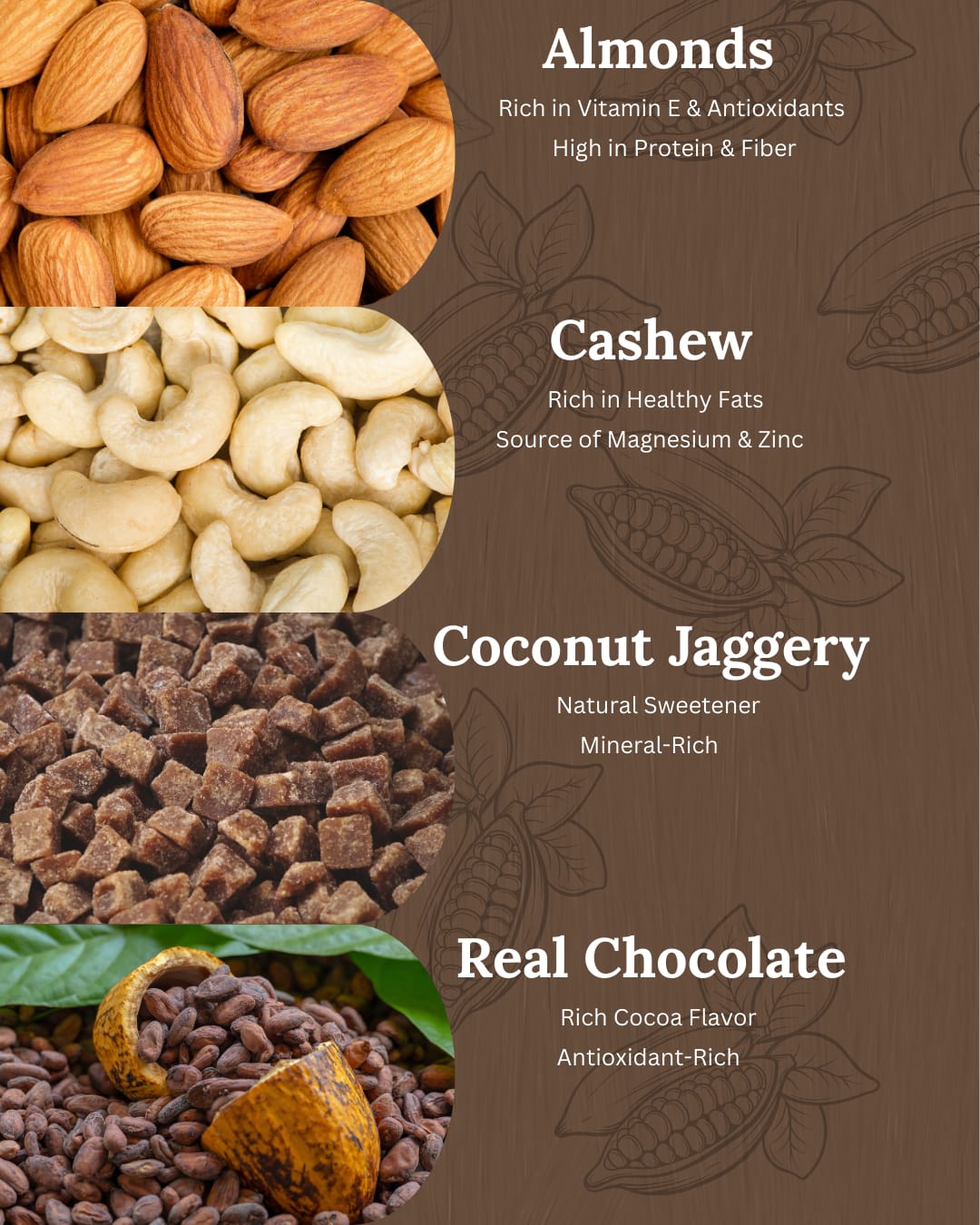 Almond Cashew Chocolate Spread