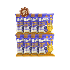 NOURISH ORGANICS Vegan Parmesan Protein Puffs - Pack of 8, (60G)