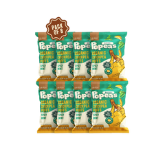 NOURISH ORGANICS Spicy Mint Protein Puffs - Pack of 8, (60G)