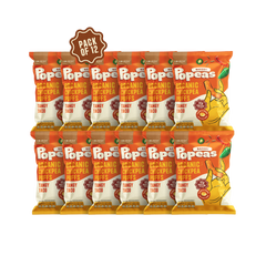 NOURISH ORGANICS Tangy Taco Protein Puffs - Pack of 12, (60G)