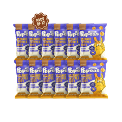 NOURISH ORGANICS Vegan Parmesan Protein Puffs - Pack of 12, (60G)