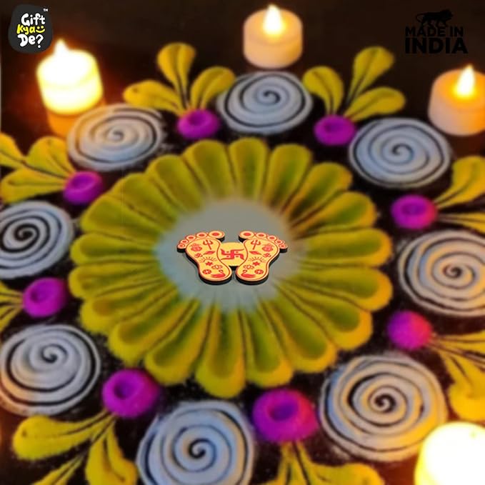 Gift Kya De Devi Charan Paduka (Pack of 9) | Diwali Gifts