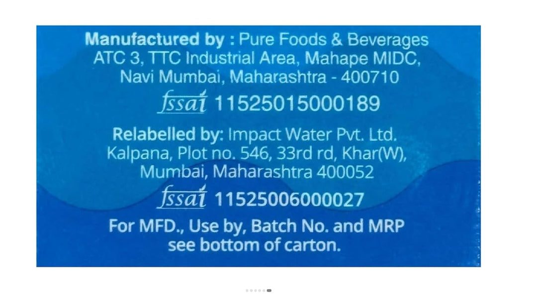 Impact Water: Premium Mineral-Enriched Drinking Water
