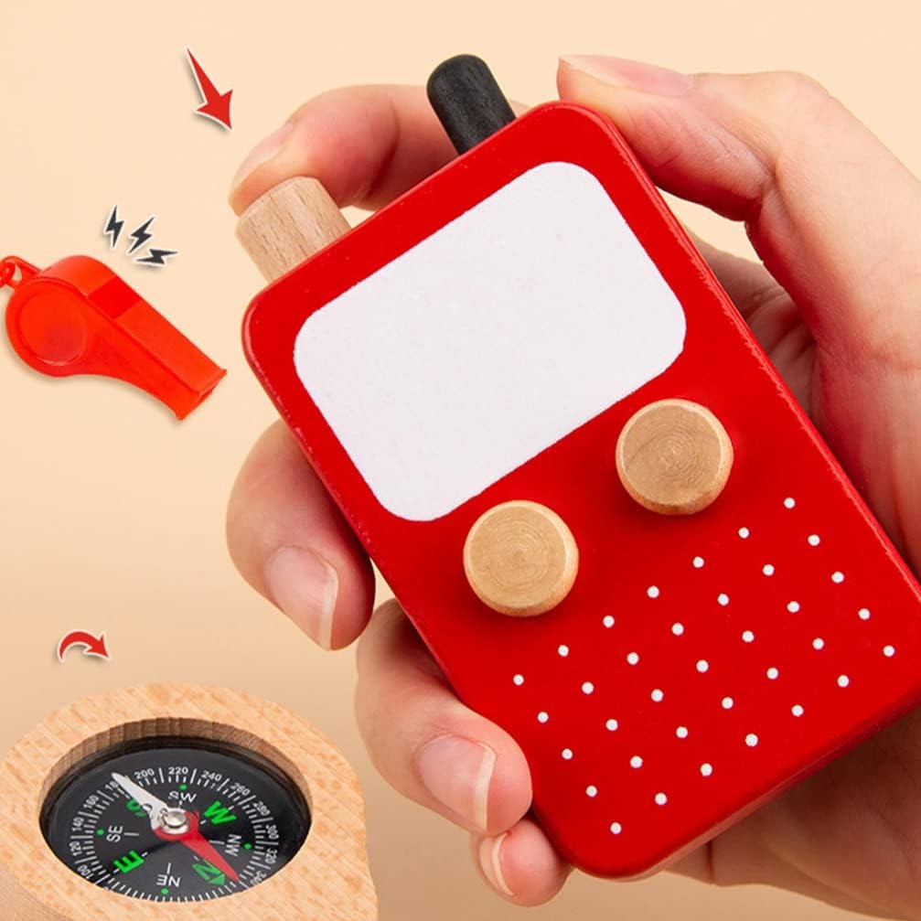 Wudly - Wooden Fire Fighter Set For Kids