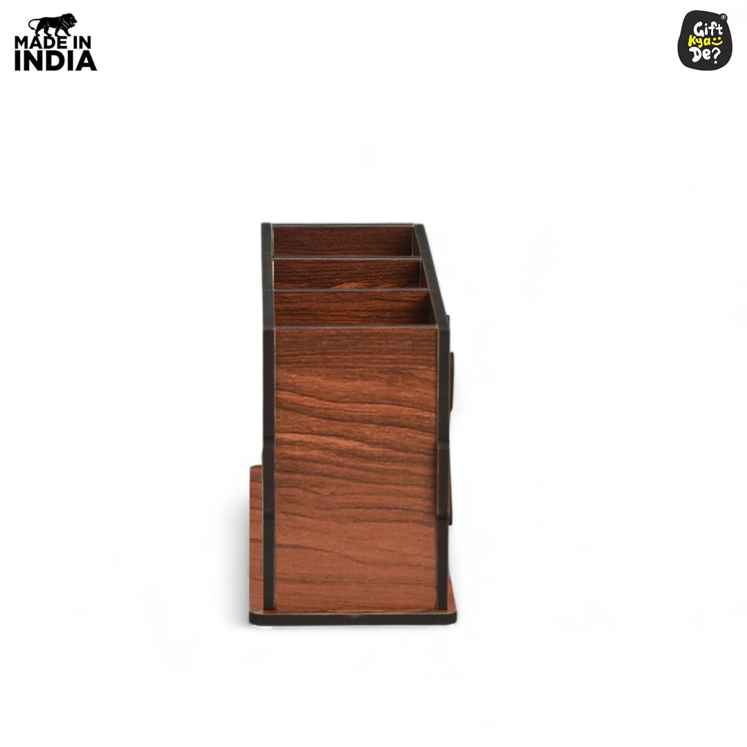 Gift Kya De 3 Compartments Cutlery Stand for Kitchen & Dining Table | Spoon, Knife & Fork Holder, Cutlery Organizer