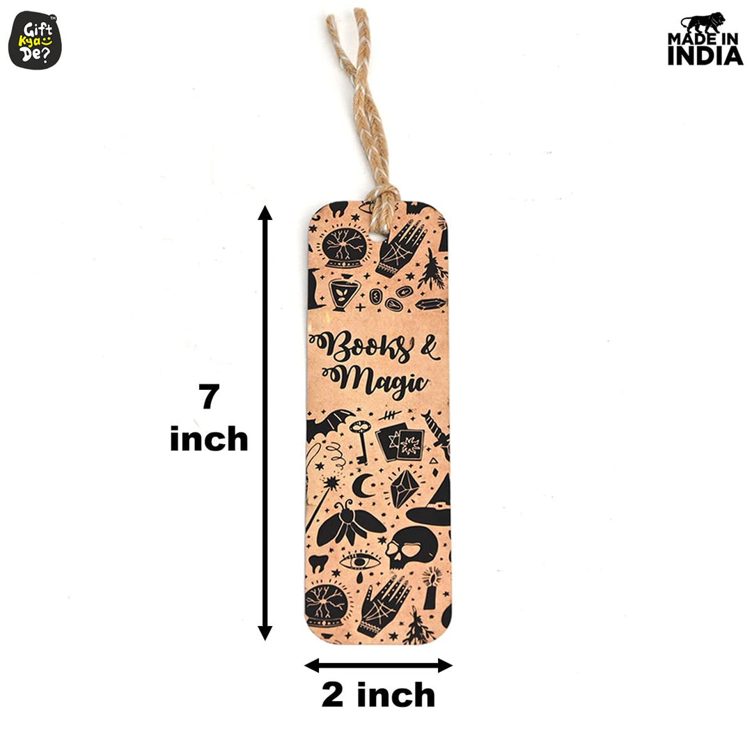 Gift Kya De Bookmarks Set of 5 & 10 Creative Book Marks for Book | Unique Gifts for Book Lovers | Tassel Dori | Book Accessories