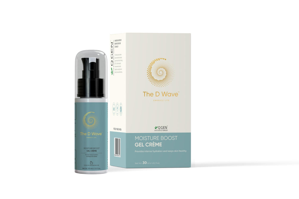 The D Wave Moisture Boost Gel Crème For Men & Women -30ML | Formulated To Provide Weightless Hydration And Moisture To Your Skin | Suitable For Normal To Dry Skin