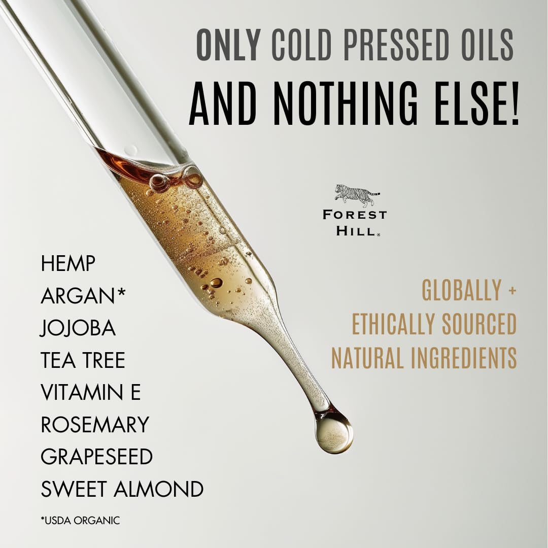 Forest Hill Weekly Care Natural Hair Massage Oil For Men, 110ml