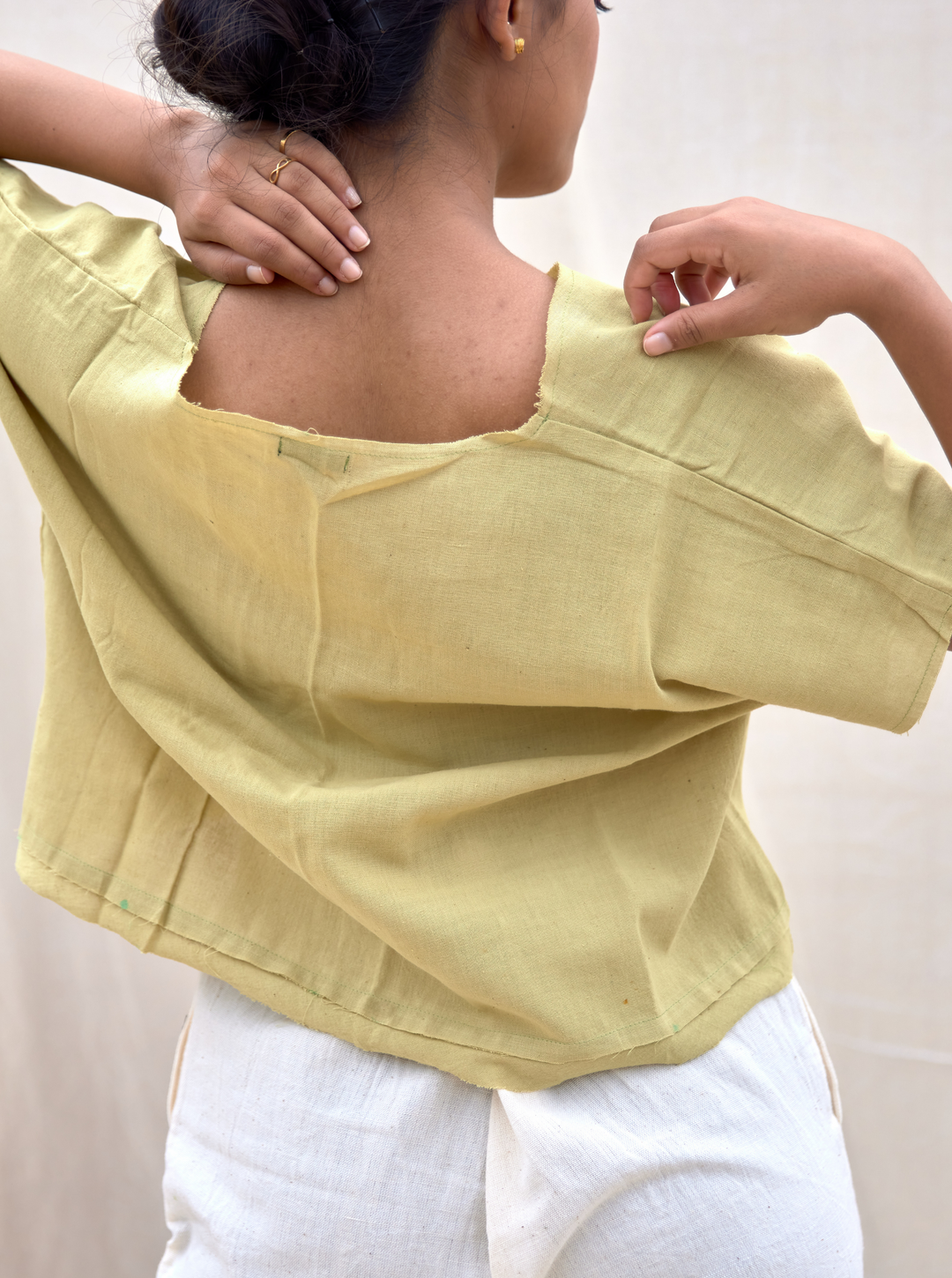 Unborn Studio Natural lime -Take-it-easy top