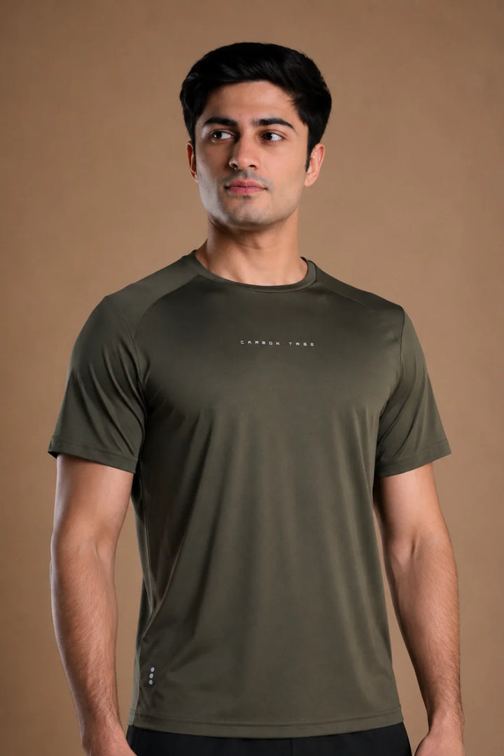 Carbon Tree Bio Sports T-Shirt | Biodegradable Polyester, Quick Dry