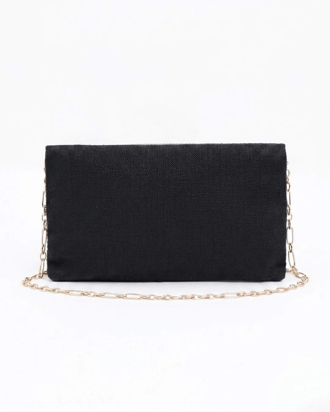 The Label GAIA Gold Chain Hemp Bag