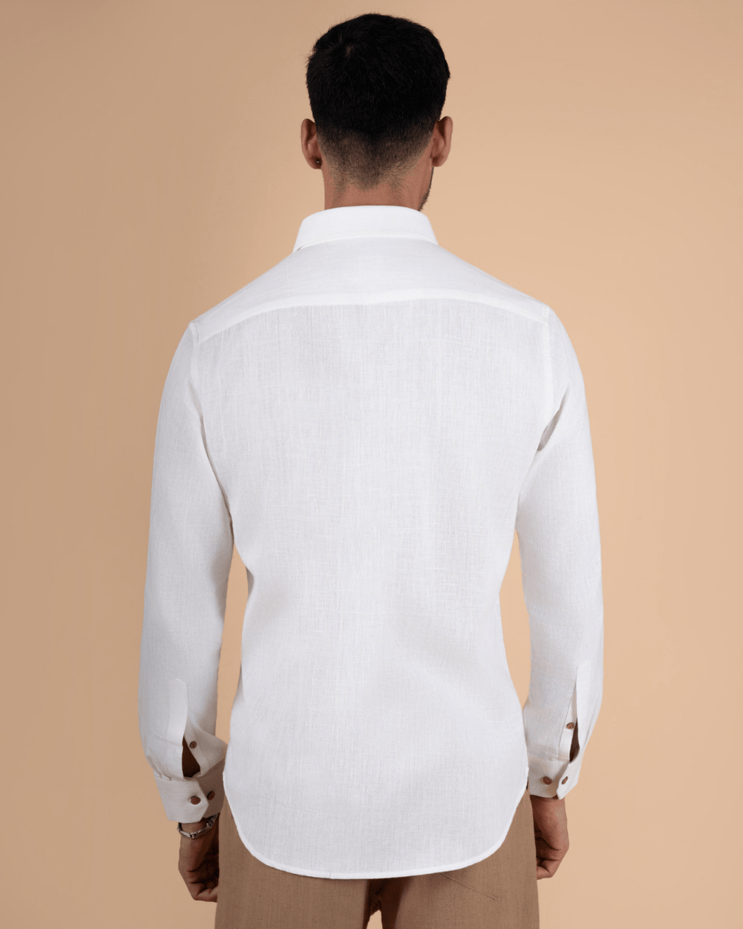 Elegant White Full Sleeve Shirt image
