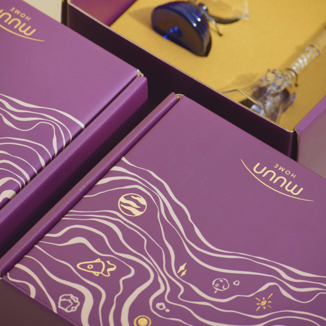 Muun Home Short Diya Gift Set - Short Diya and Ringing bell