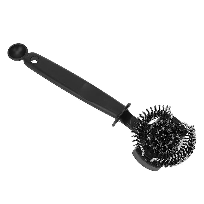 The Bean Co Roasters Coffee Maker Cleaning Brush | 58mm Detachable Round Elbow Short Handle