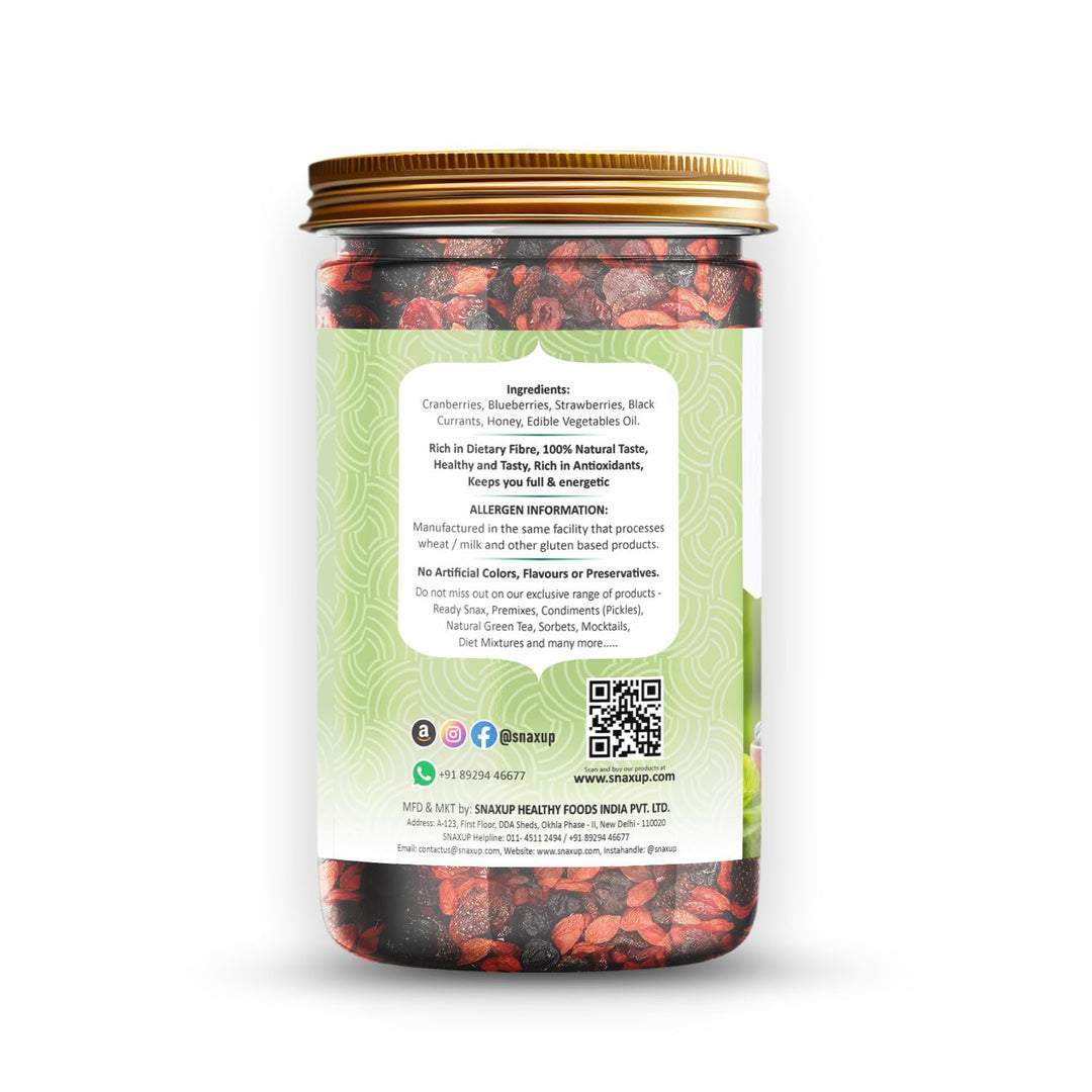 Snaxup Premium American Natural Berries Mix 500g