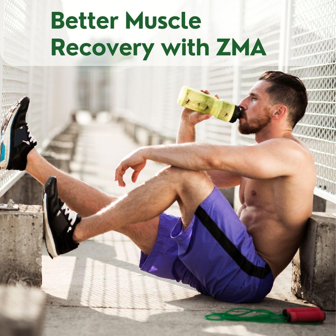ZMA 120 Veg Tablets | Zinc, Magnesium Aspartate & Vitamin B6 | Muscle & Sleep
