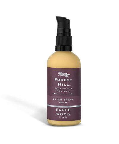 Forest Hill Eaglewood After Shave Balm, 200ml (Pack of 2, 100ml Each)