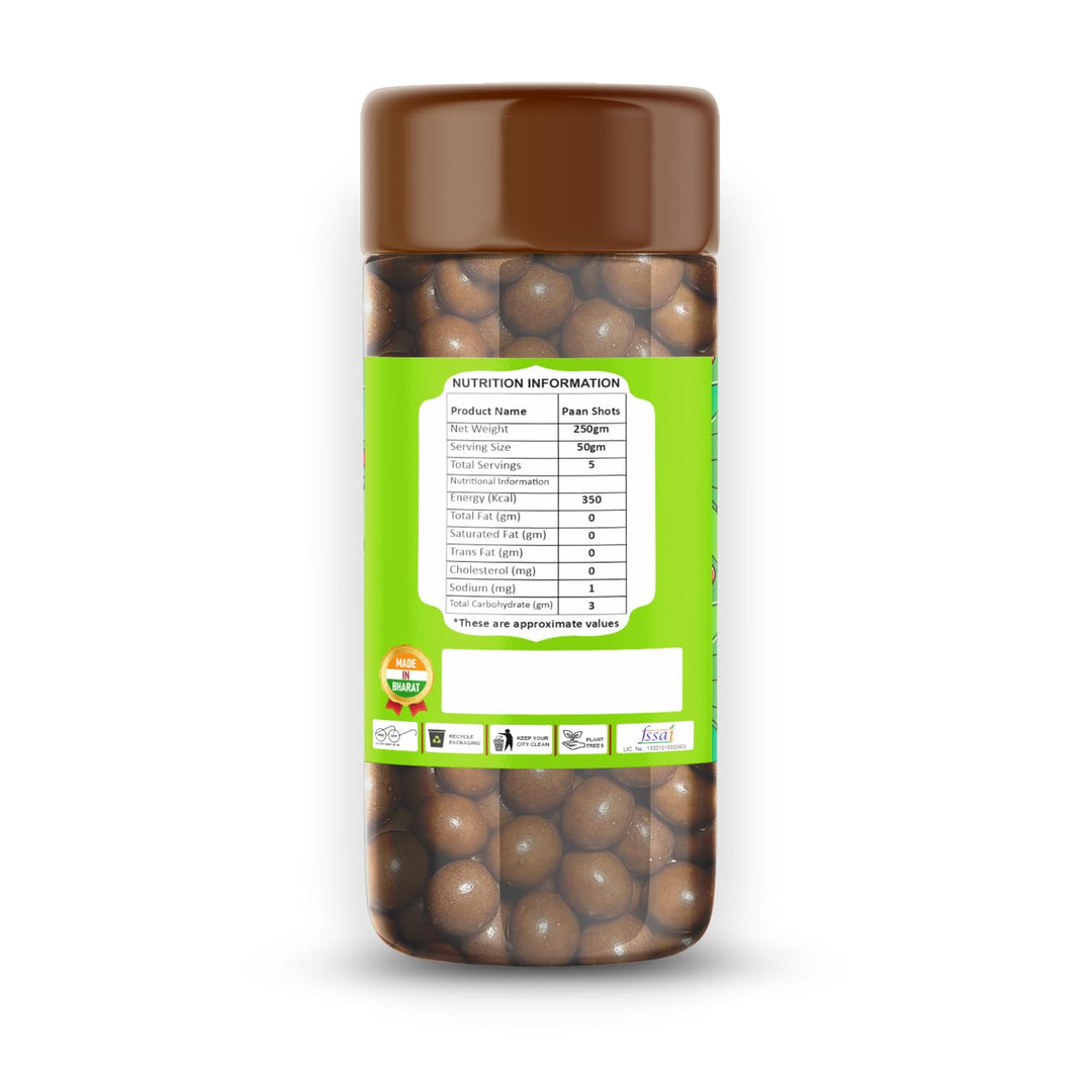 Snaxup Paan Shot Mukhwas Mouth Freshener 500gm - Pack of 2 (250 gm Each)