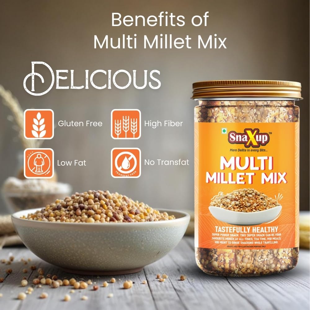 Snaxup Multi Millet Mix Healthy Super Snack 180g
