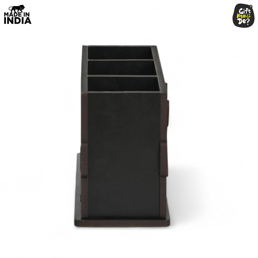 Gift Kya De 3 Compartments Cutlery Stand for Kitchen & Dining Table | Spoon, Knife & Fork Holder, Cutlery Organizer