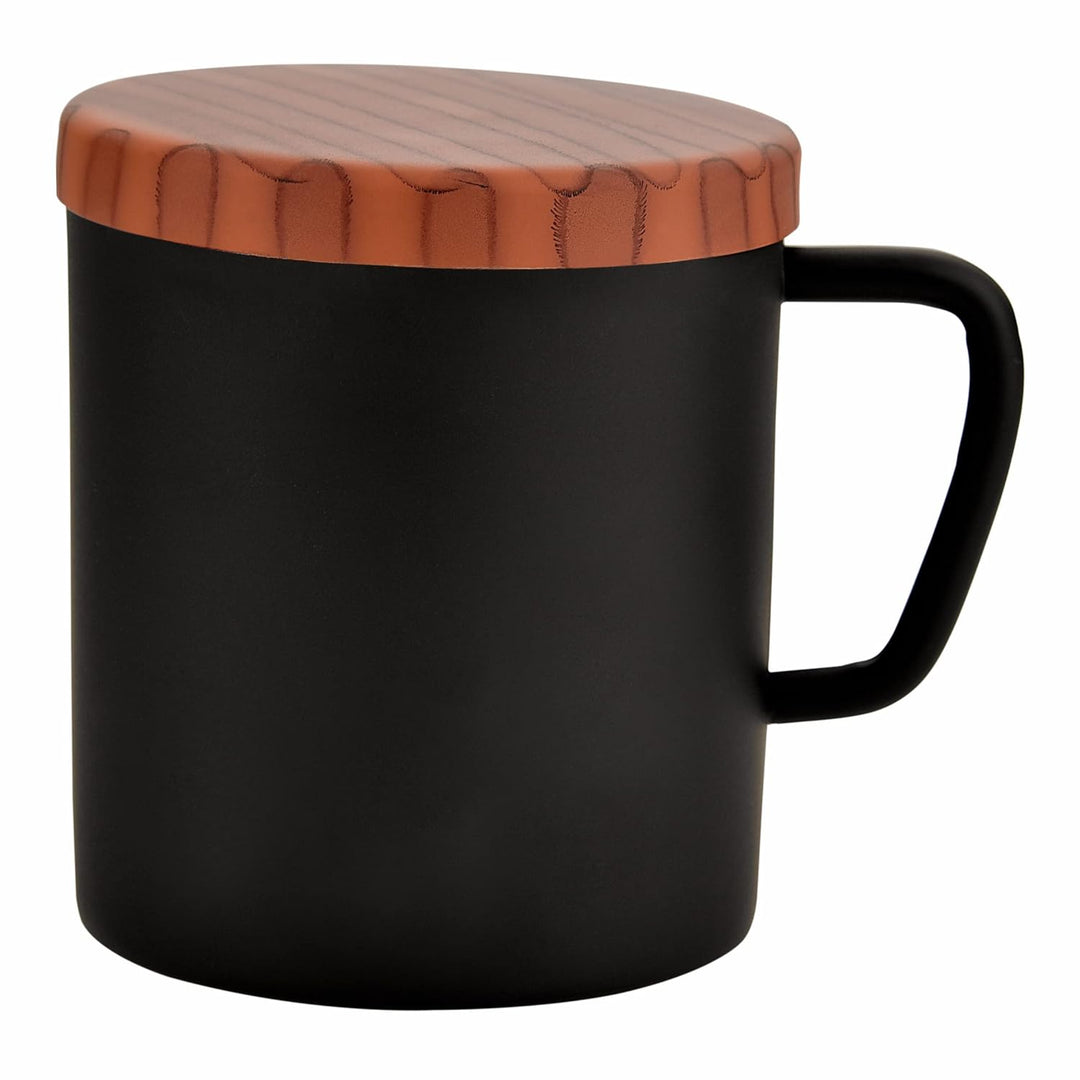 MiRa Gifting Solutions Elegant 6-in-1 Black & Wood Finish Executive Gift Set – Premium Corporate Edition