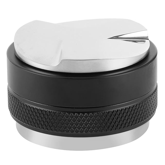 The Bean Co Roasters Dual Head Coffee Distributor | 58 mm Coffee Leveler | Adjustable Depth- Professional Espresso Hand Tampers