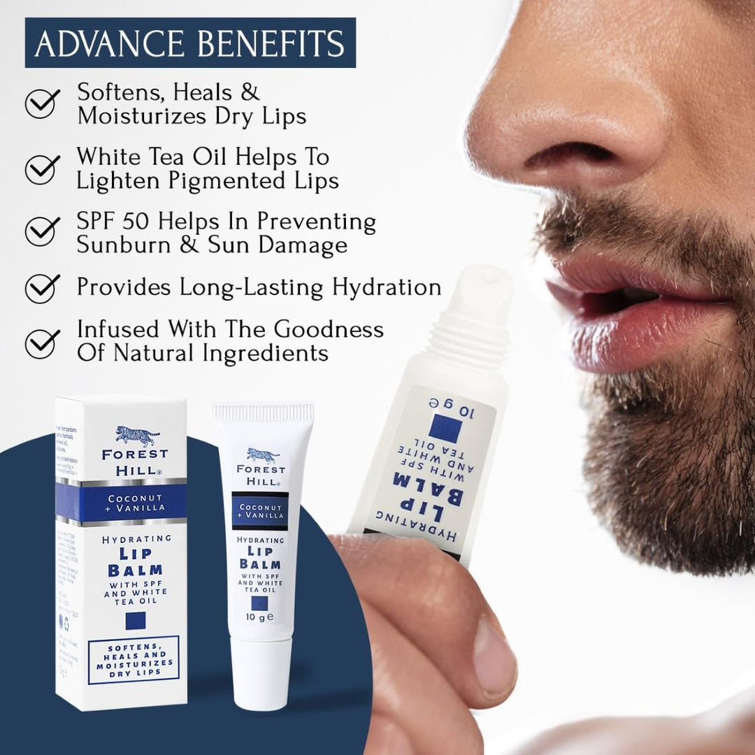 Forest Hill Lip Balm For Men, 10g
