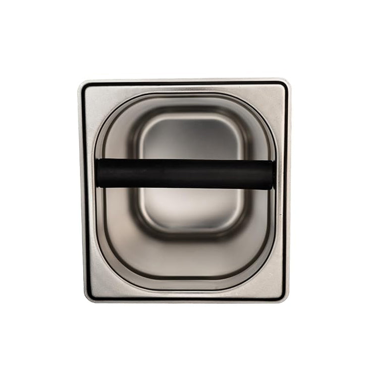 The Bean Co Roasters Stainless Steel Knock Box | 18cmx16cmx15cm | Designed for Home Baristas and Coffee enthusiasts