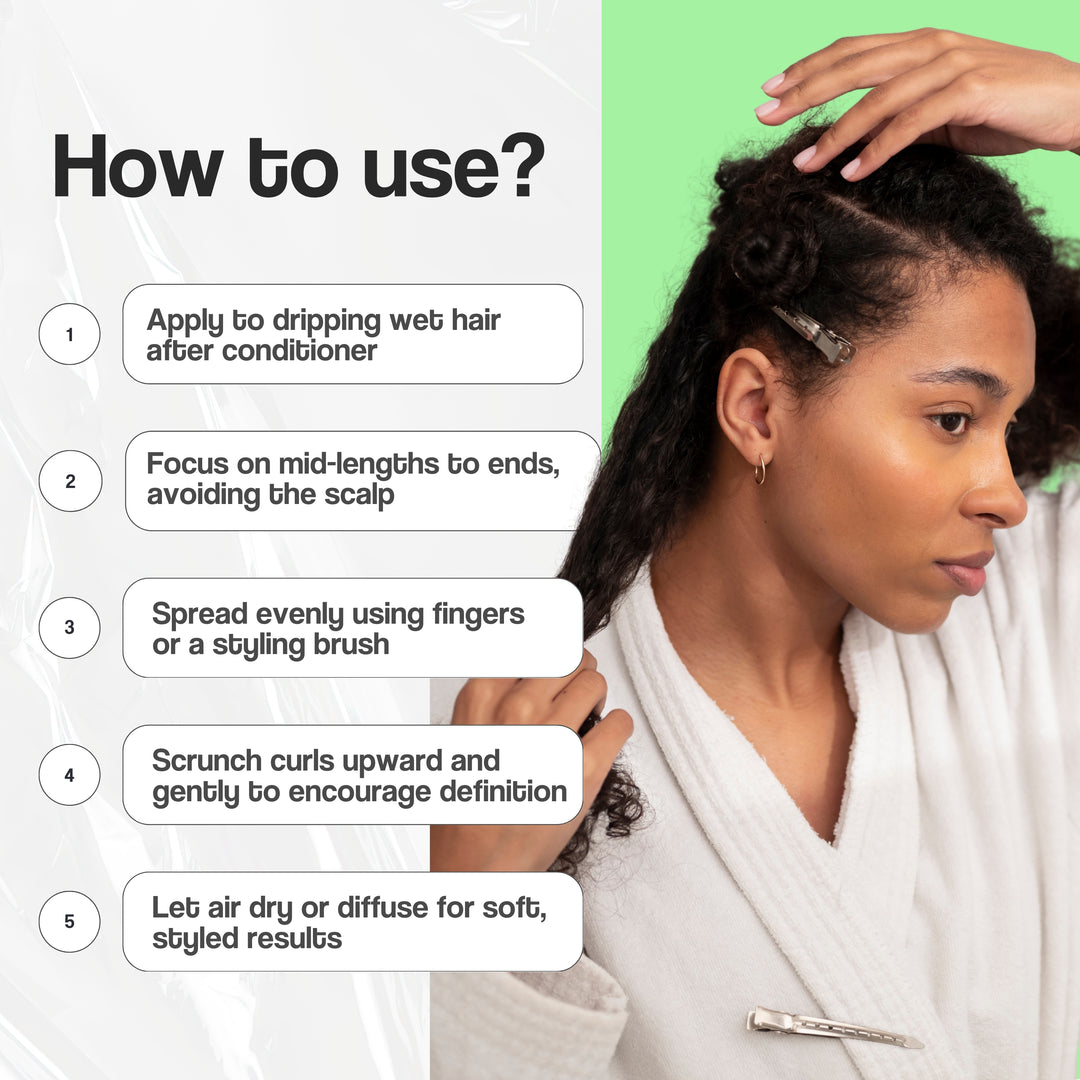 The Curl Gel Routine combo for Wavy & Curly Hair