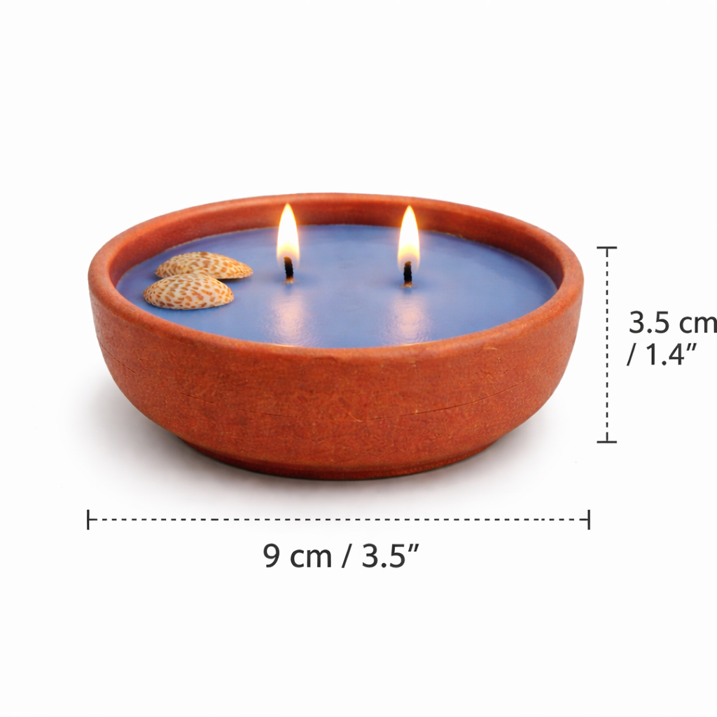 Mare | Ocean Mist Soy Candle in Terracotta