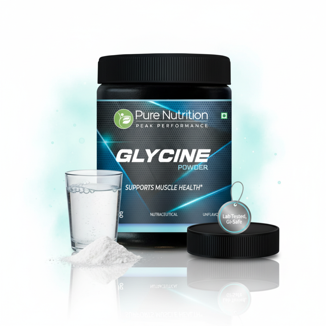 Glycine Powder 200g | Amino Acid for Sleep, Muscle & Collagen Support