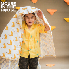 Mouse In The House Spotty Leopard - Blanket