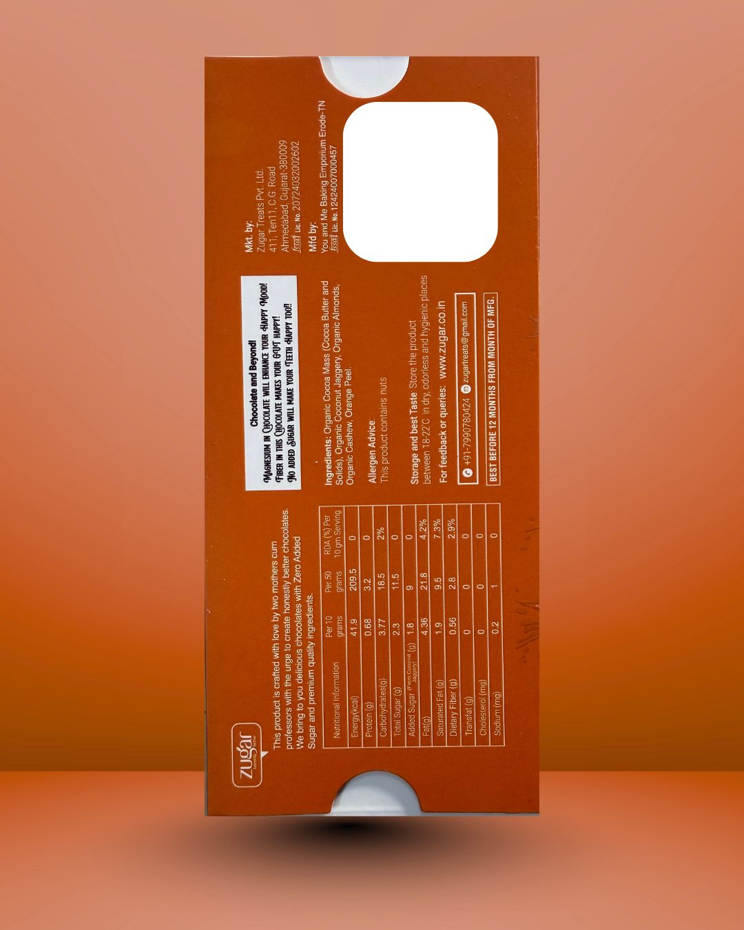 Vegan Orange Chocolate 