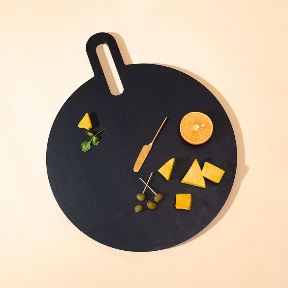 Muun Home Acacia Wood Round Platter
