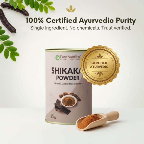 Shikakai Powder  Natural Hair Cleanser for Hair Growth & Scalp Health