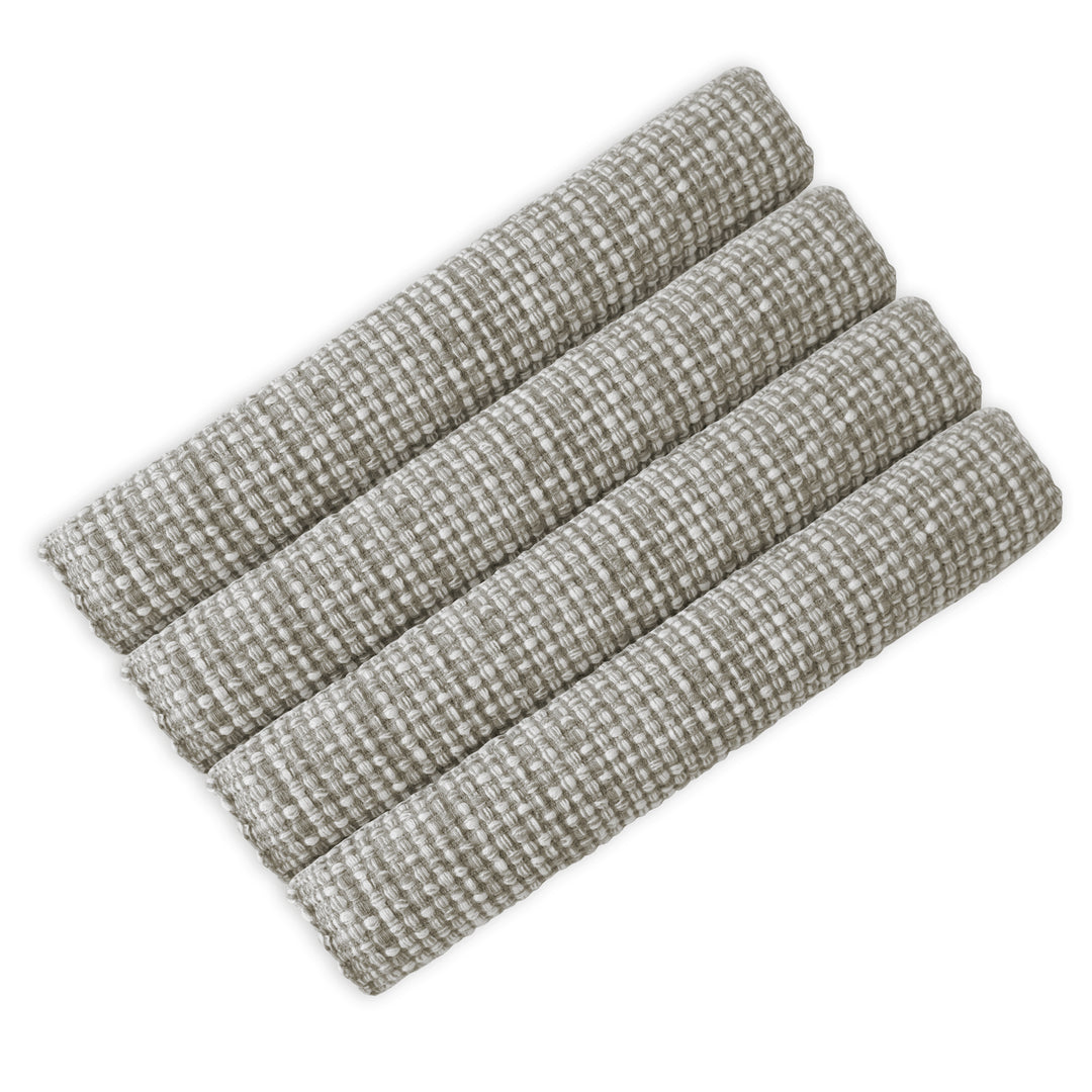 Country Village Cotton Placemats - Woven Weaved Design