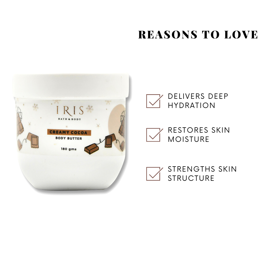 Iris Cosmetics Creamy Cocoa Body Butter