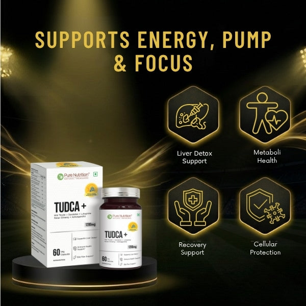 TUDCA+ Liver Health Support  TUDCA & Milk Thistle | Liver Detox & Wellness