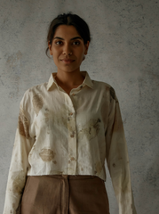 Unborn Studio Perennial autumn - Crop shirt