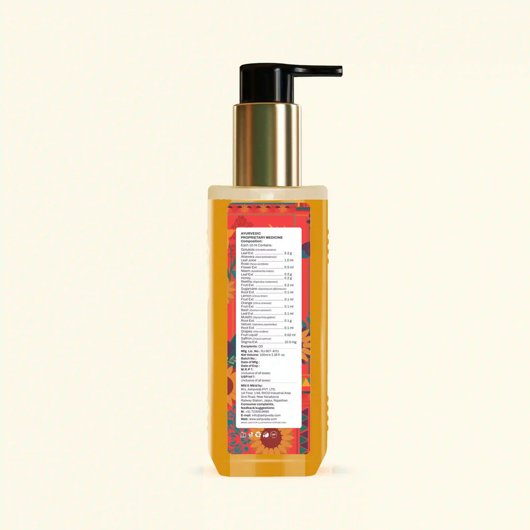 Radiant Kashmiri Saffron & Neem Body Wash