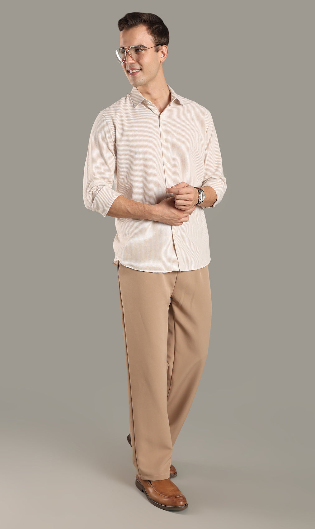 Wheat Stripes Shirt