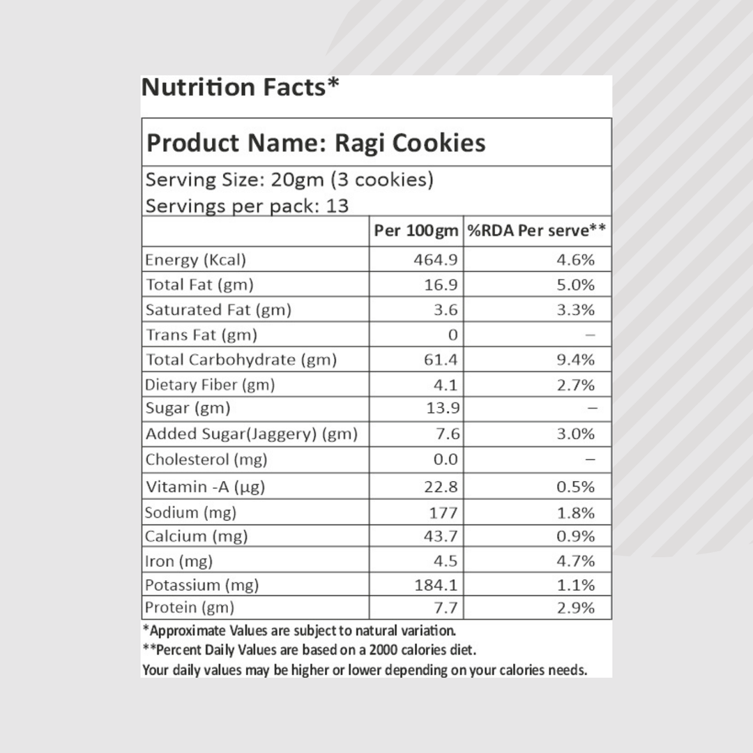Ragi Cookies 250 g