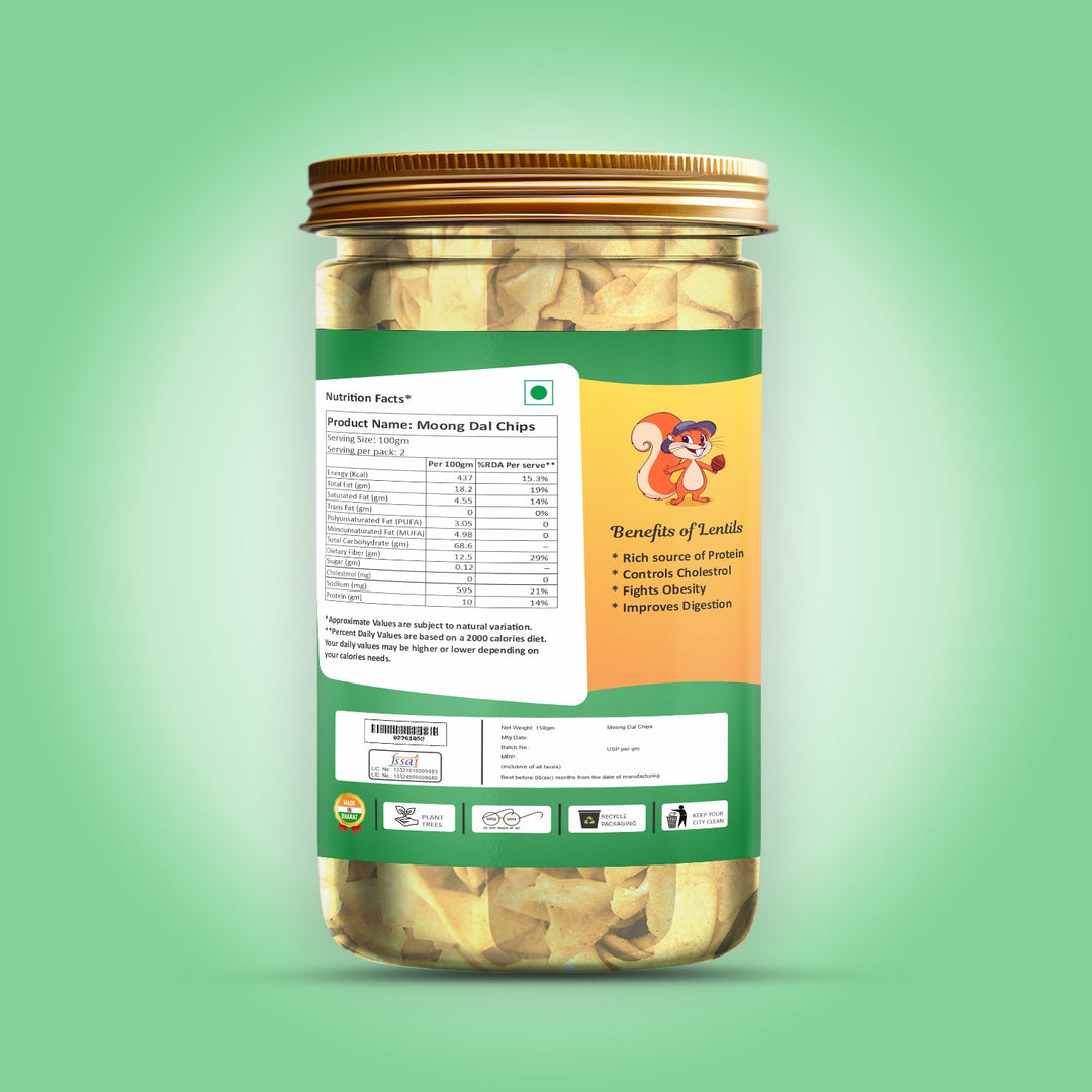 Moong Dal Chips 150 g